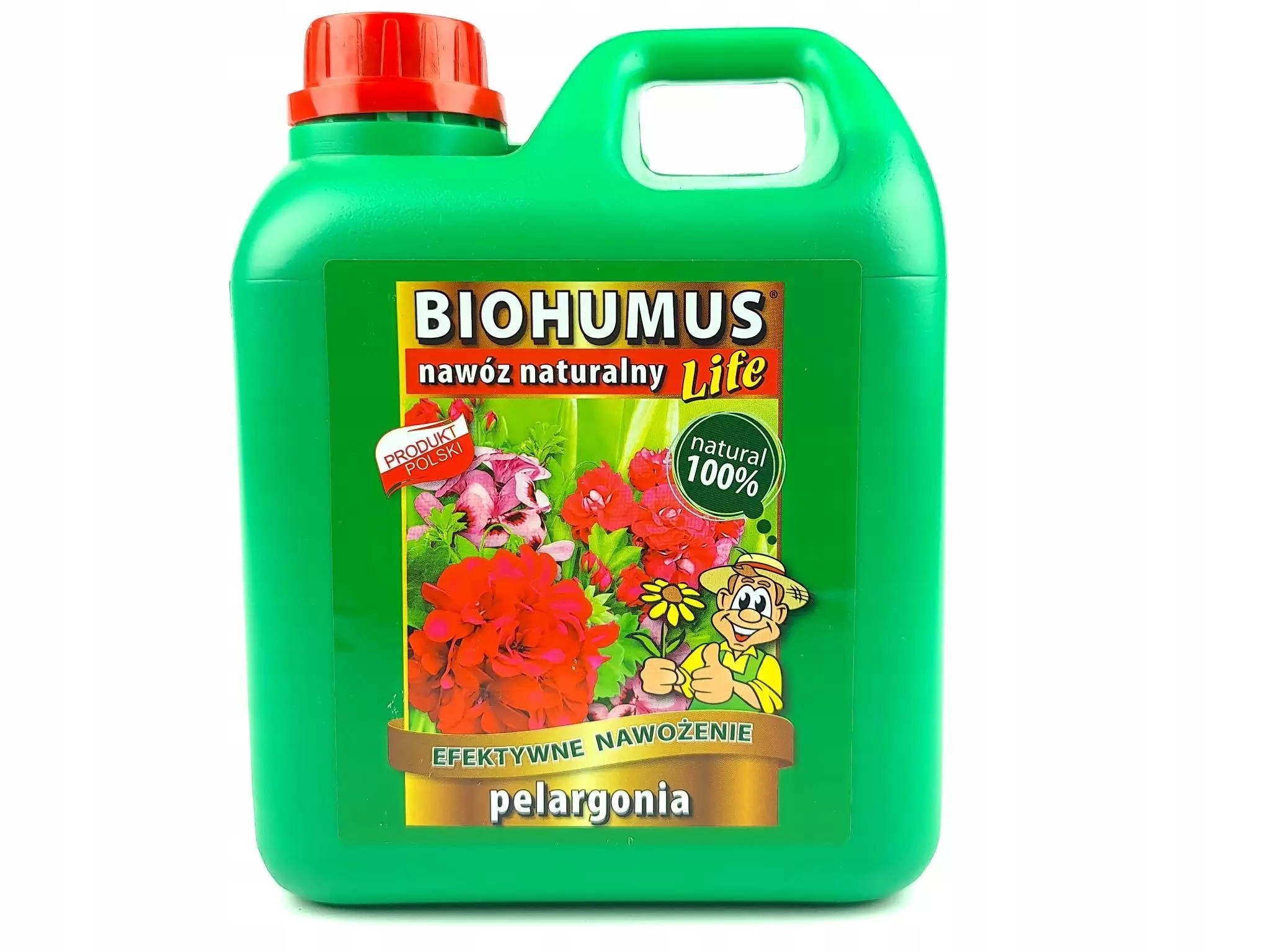 

Naturalny 2L BIOhumus Nawóz do domu na balkon Eko