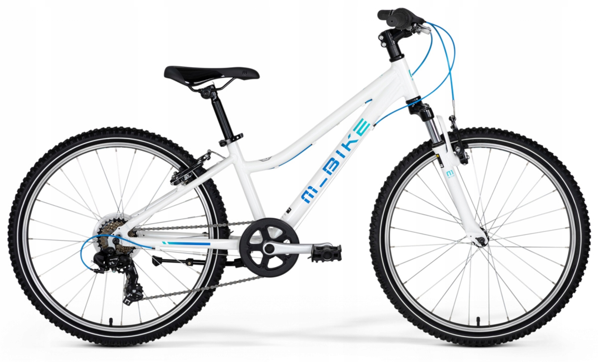 Rower JUNIOR M-BIKE TIN 24 biały
