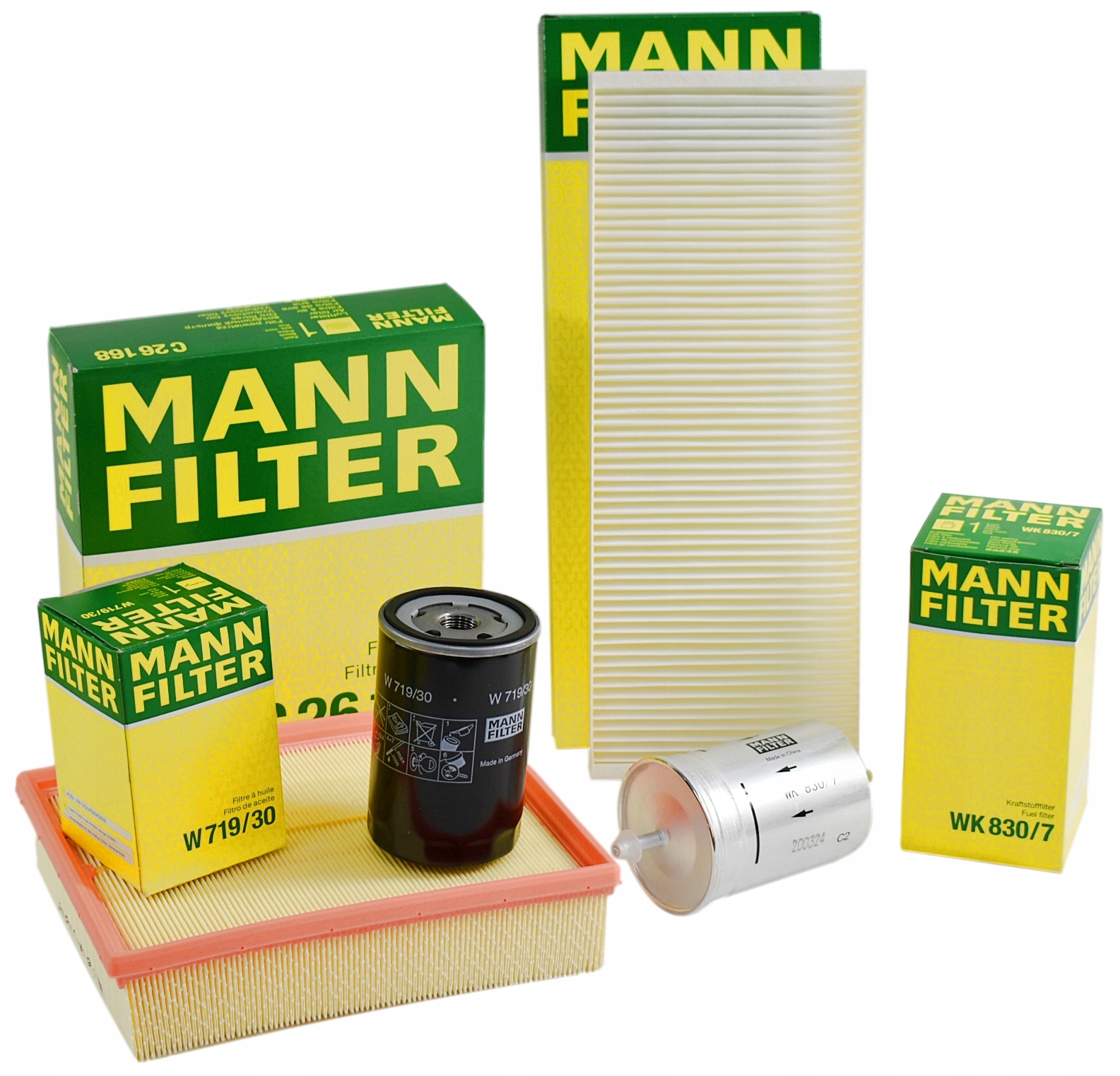 Mann Sada Filtrů Audi A4 B5 Vw Passat B5 1.6 1.8 1.8T