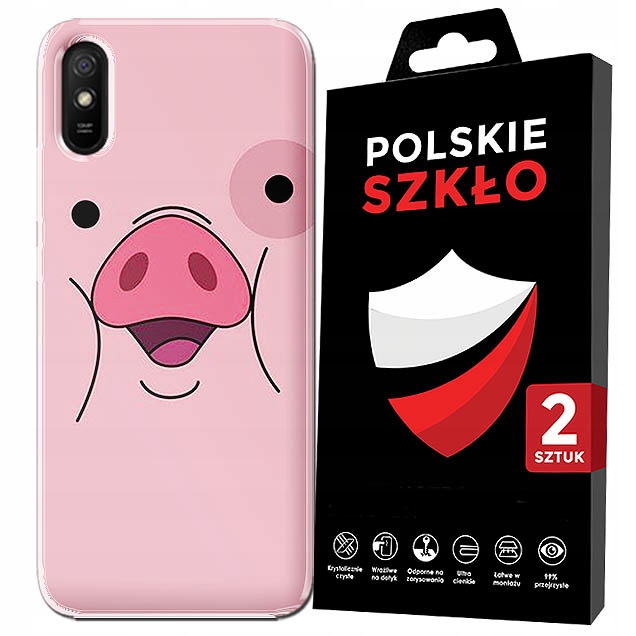 

Stylowe Etui Do Xiaomi Redmi 9A Szkło