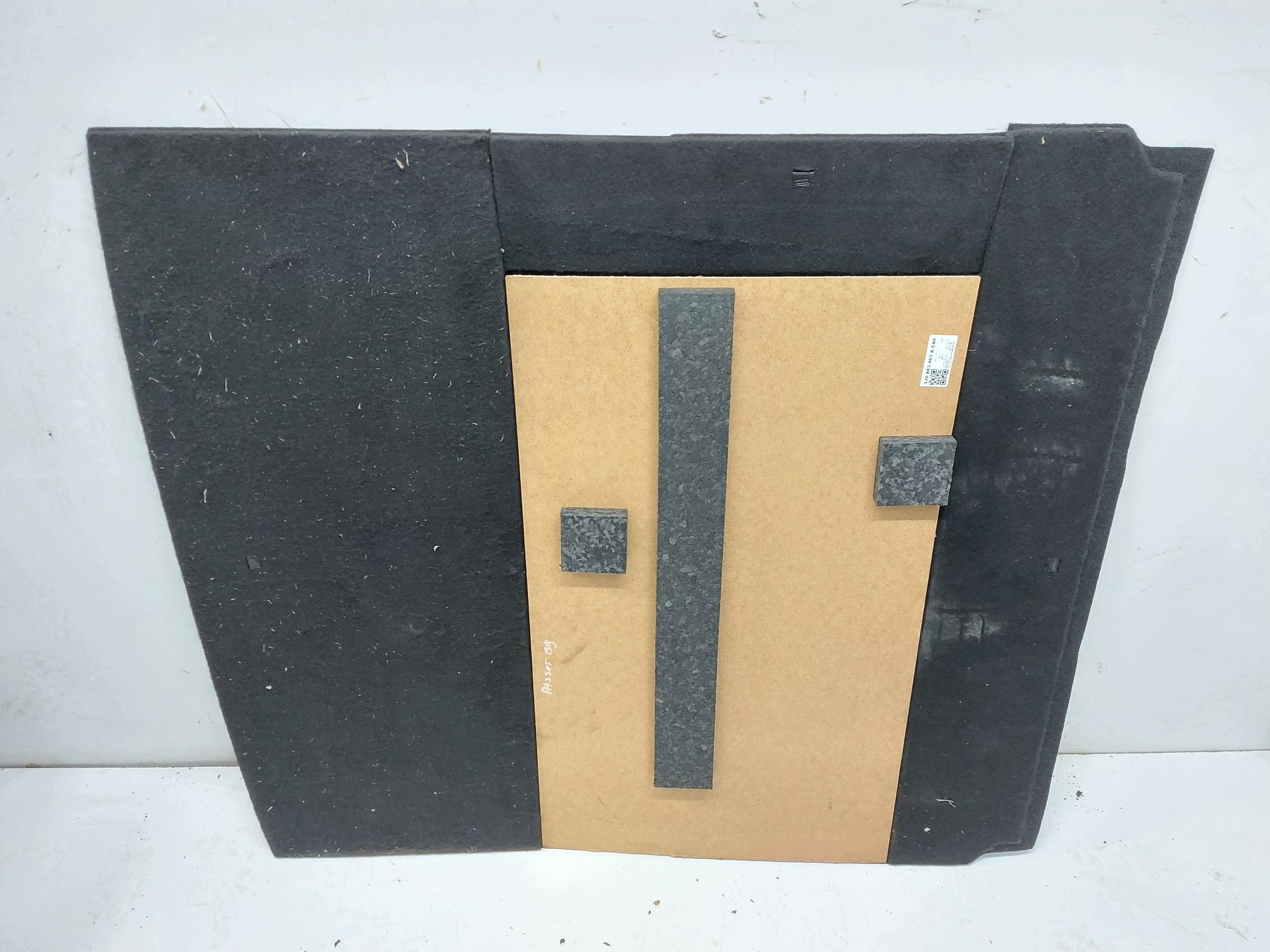 VW Passat R B9 3J0 mats carpet boot rear part rear 3j0863463a