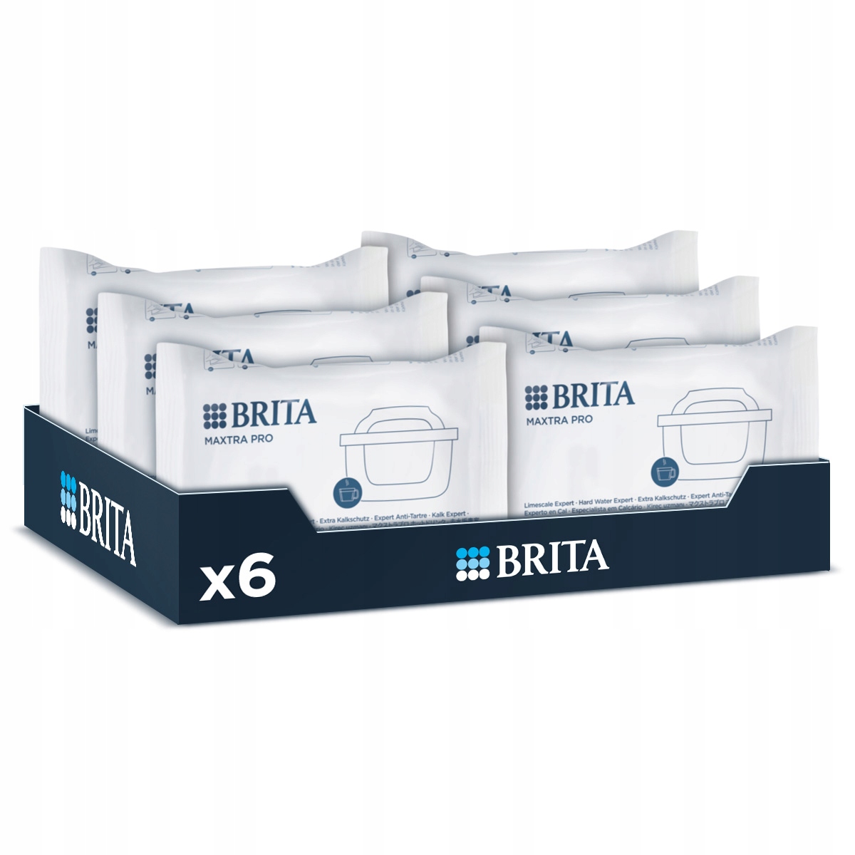 Zestaw Brita Filtr wkład do wody twardej Maxtra Pro Hard Water 6 sztuk