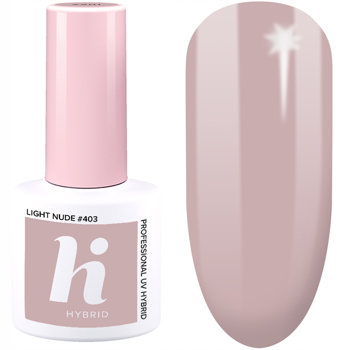 

Hi Hybrid Lakier Hybrydowy #403 Light Nude 5ML