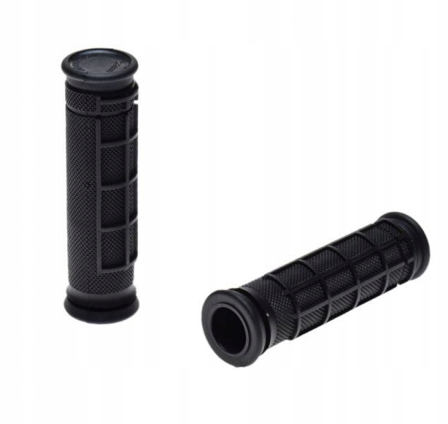 Chwyty kierownicy V-grip rowerowe czarne 120mm