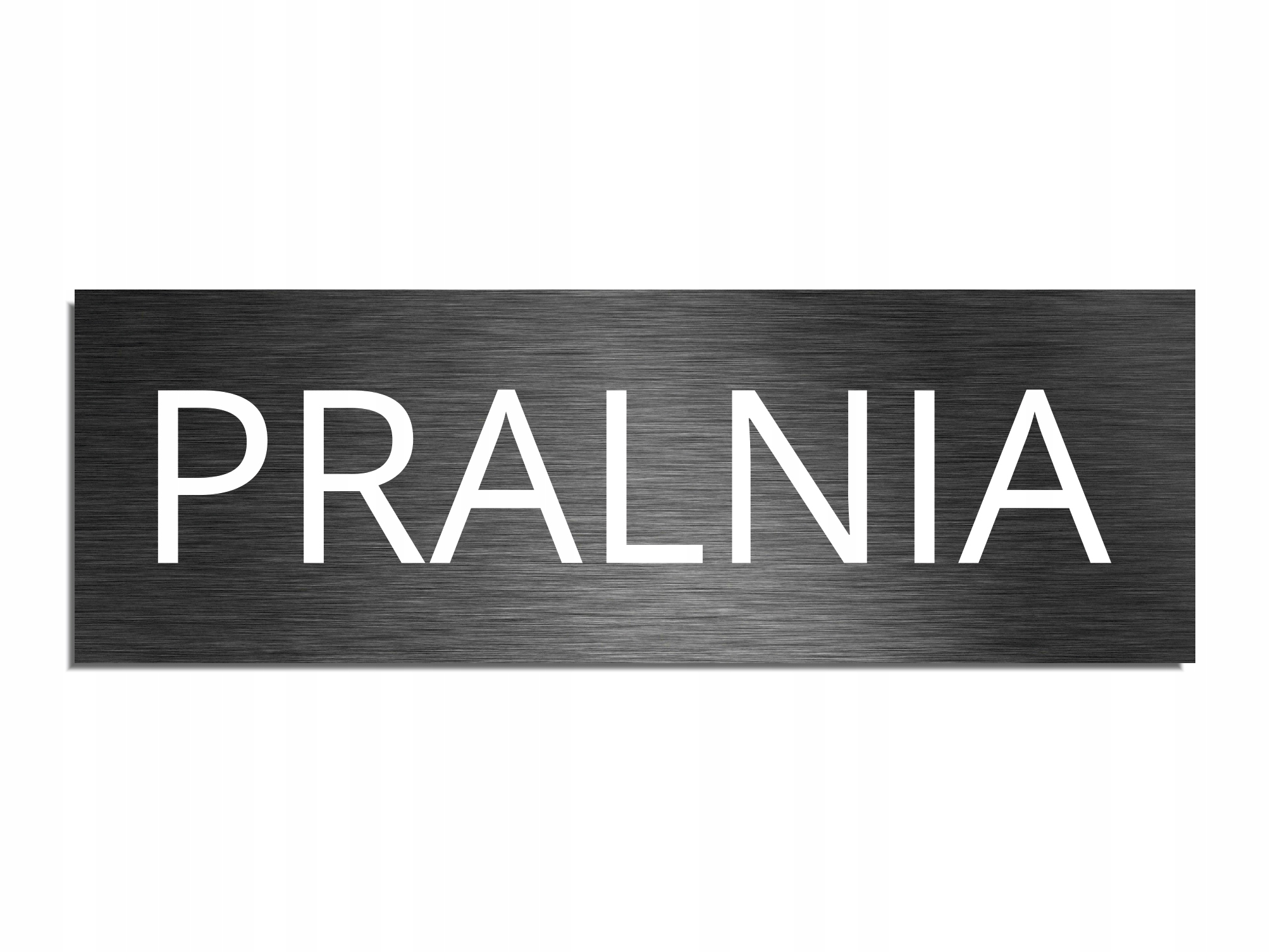 Tabliczka na drzwi PRALNIA samoprzylepna 5x15cm
