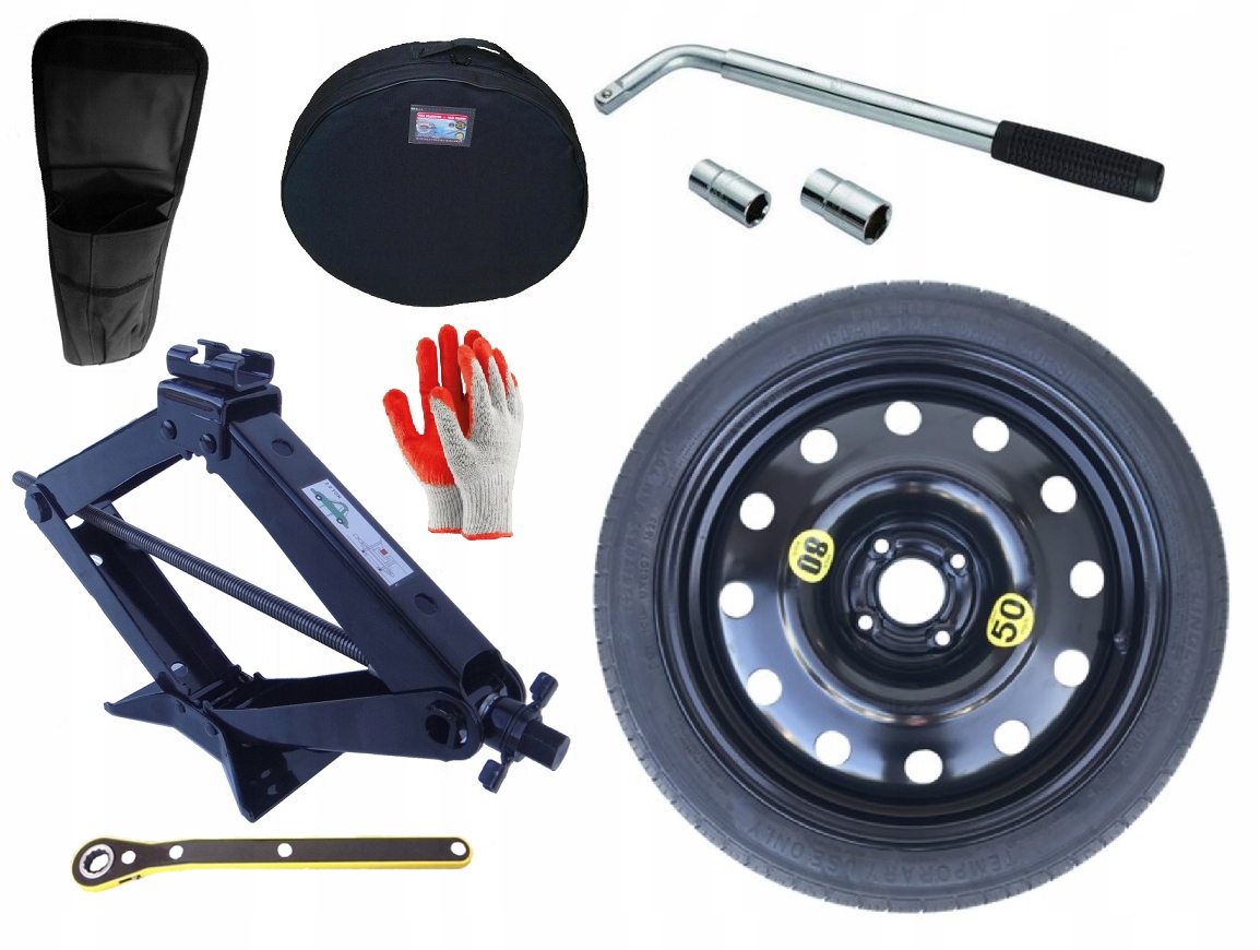 nové Dojezdové Kolo R17 Citroen C4 X (2022-současnost) Sada (pouzdro)