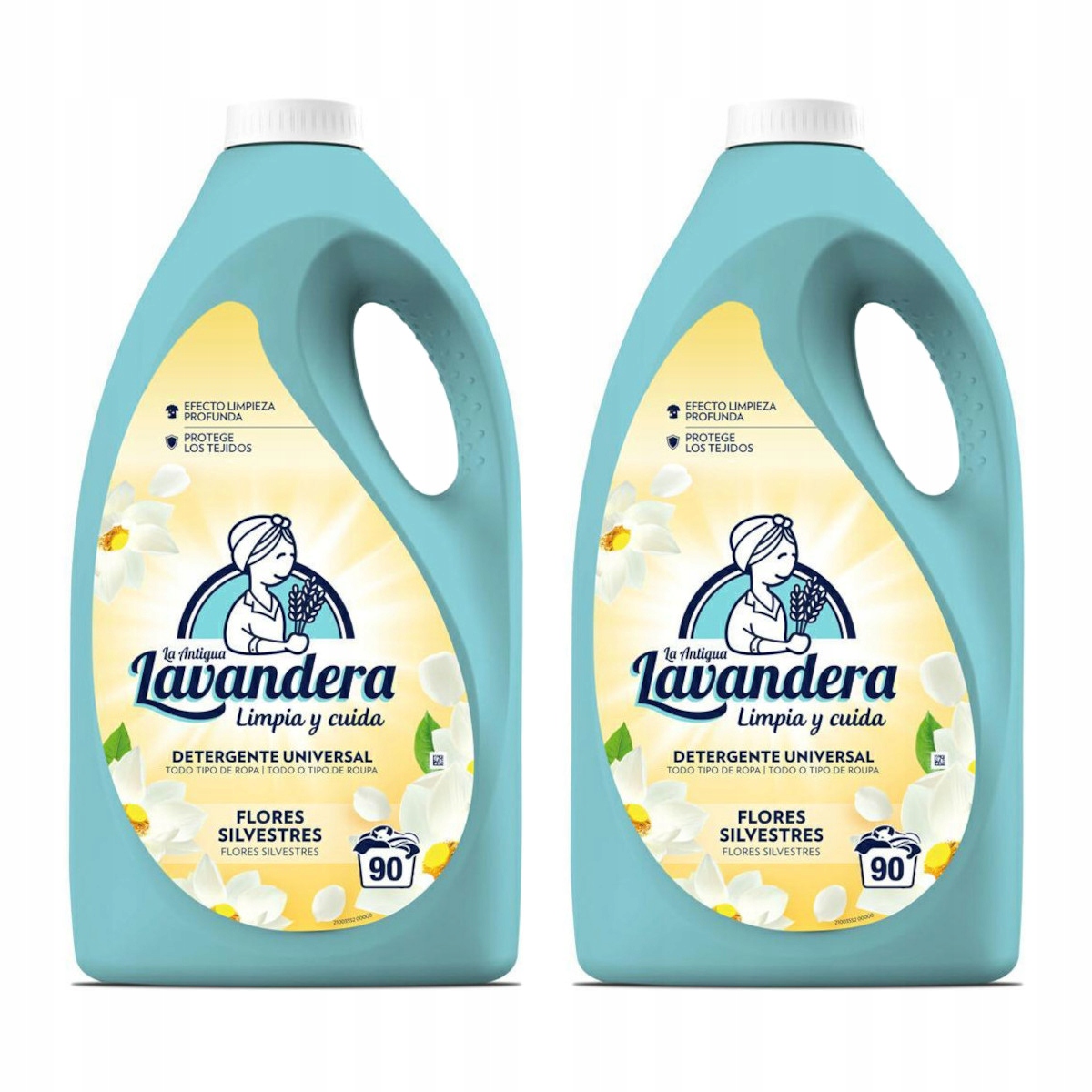 Levně 2x Gel na praní Lavandera Flores Silvestres Divoké květy 4,5 l