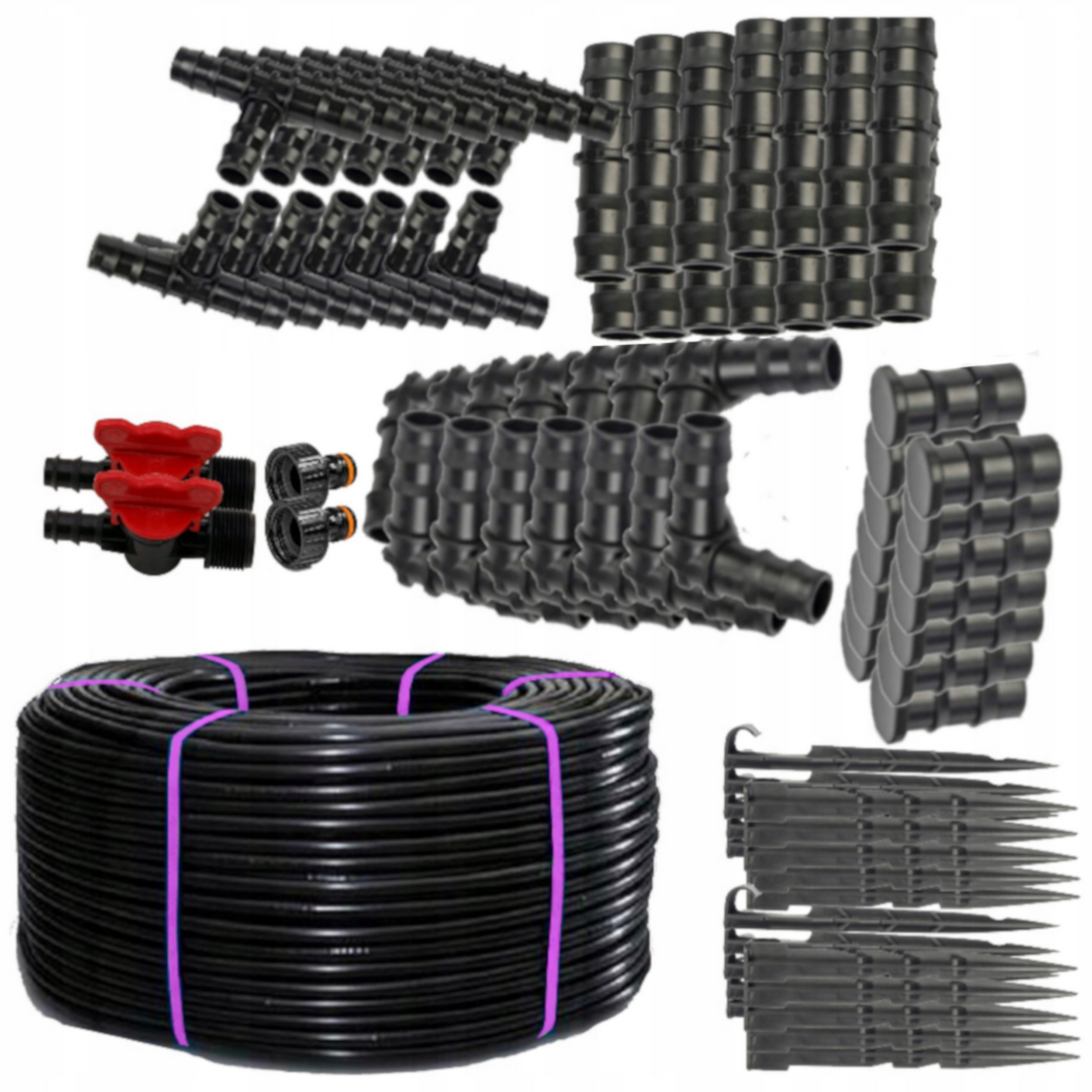 Linia Kroplująca Nawodnienie Kropelkowe 100+174XXL Wąż Kropelkujący Mocny