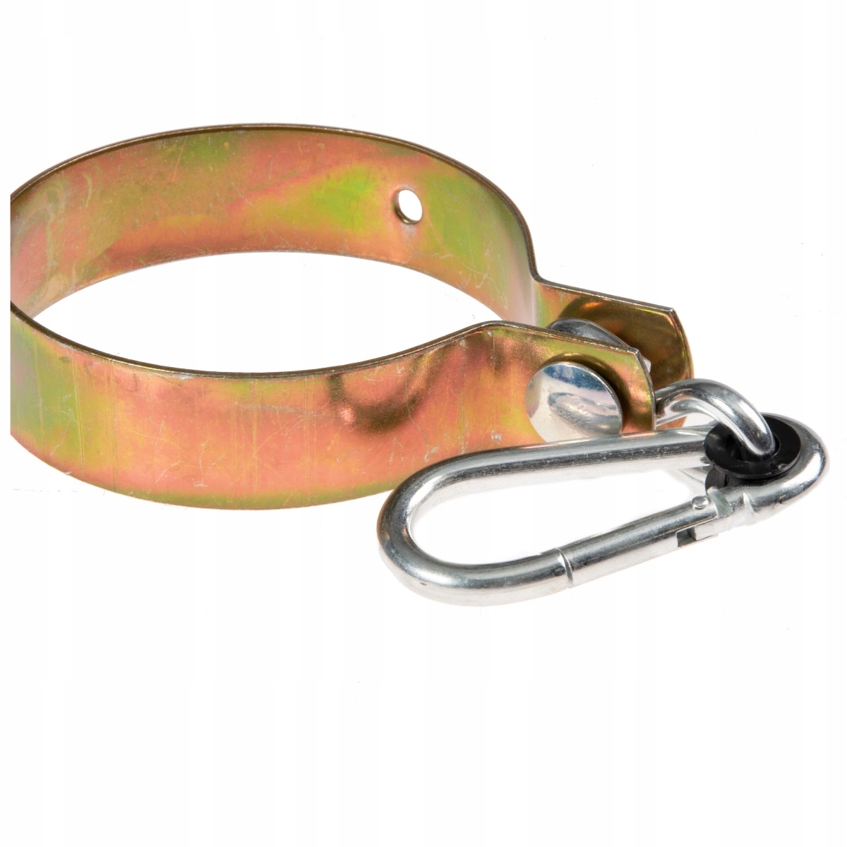 HAK DO HUŚTAWKI OBEJMA Z KARABINCZYKIEM FI120 OWAL Rodzaj mocowanie