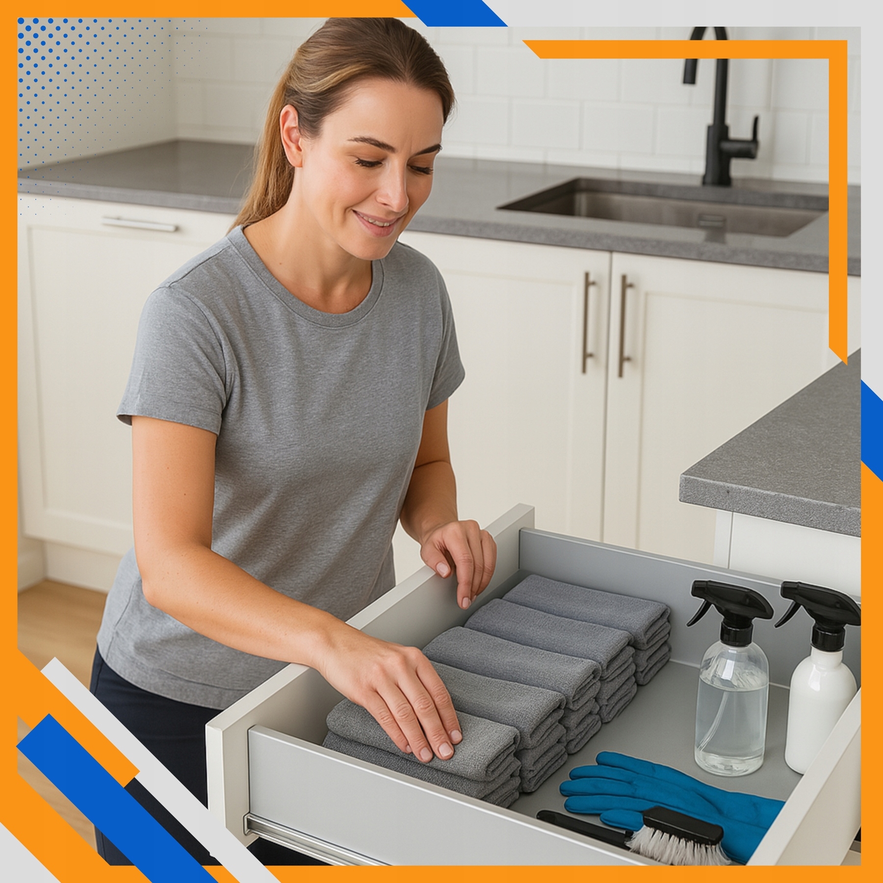 10x ŚCIERKA Z MIKROFIBRY MAGICZNA ŚCIERECZKA DO MYCIA SZYB OKIEN BEZ SMUG Kolor czarny