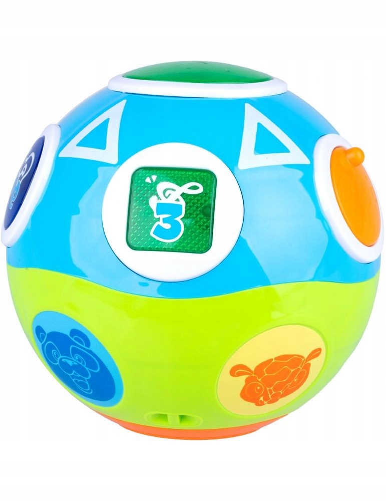 DUMEL WIRUJĄCA PIŁKA INTERAKTYWNA MÓWIĄCA PL 6m+ Płeć chłopcy dziewczynki