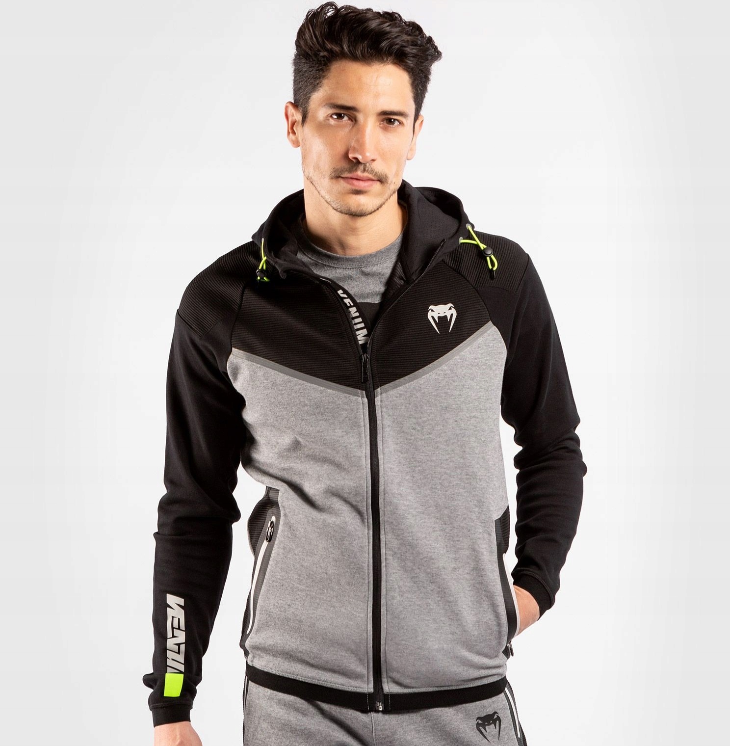 Mikina Venum Laser Evo 2.0 Hoodie Šedá S
