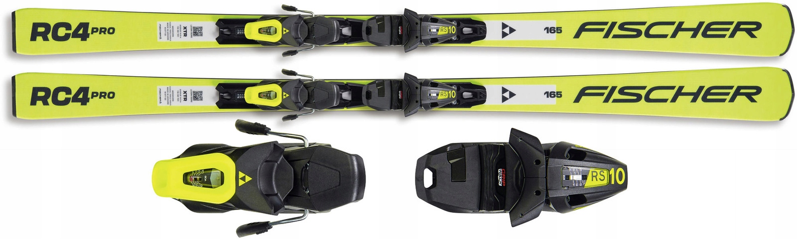 Fischer 2026 Narty Zjazdowe Xtr RC4 Pro RS10 Gw Pr A22525 165 cm