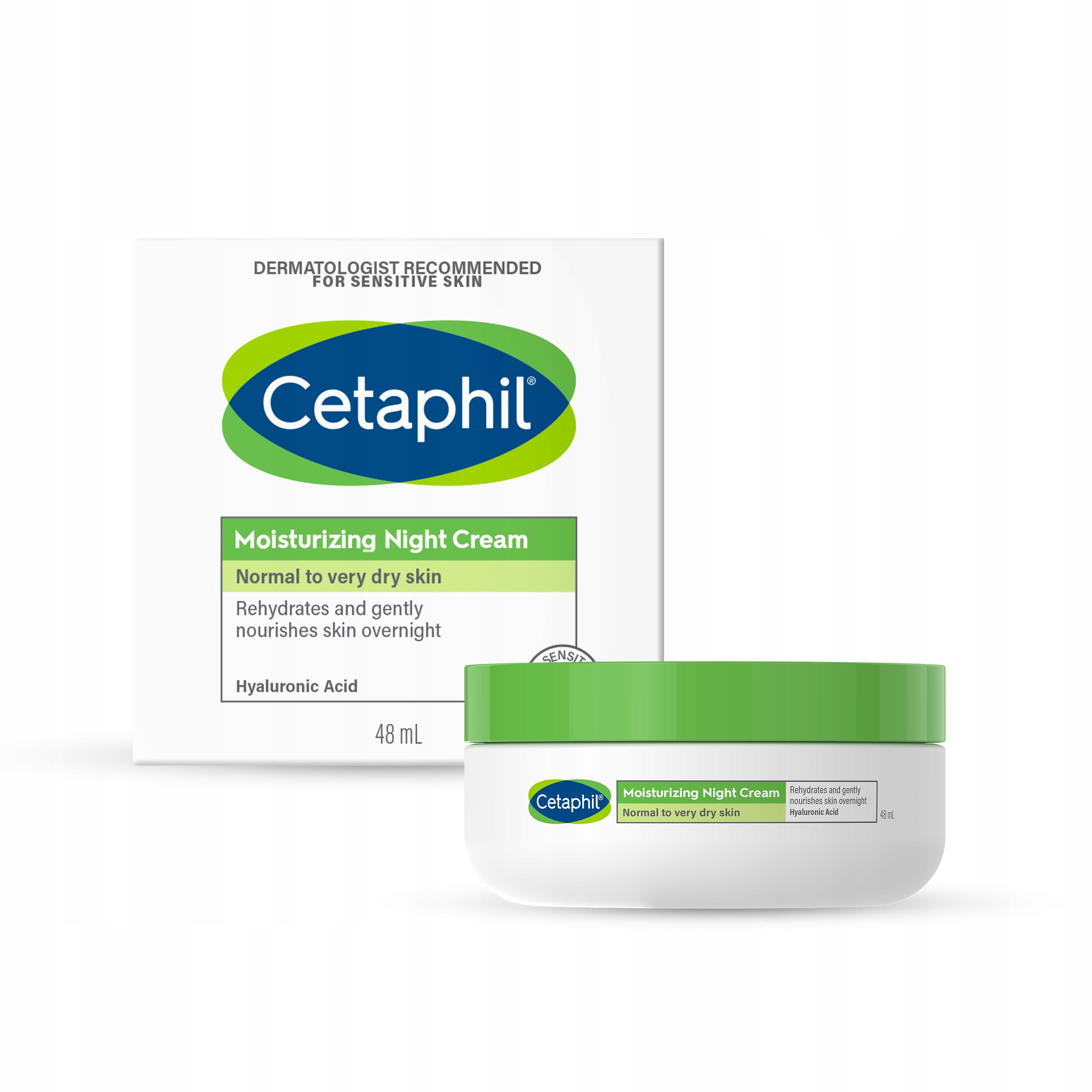 

Cetaphil Krem nawilżający do twarzy na noc 48 ml