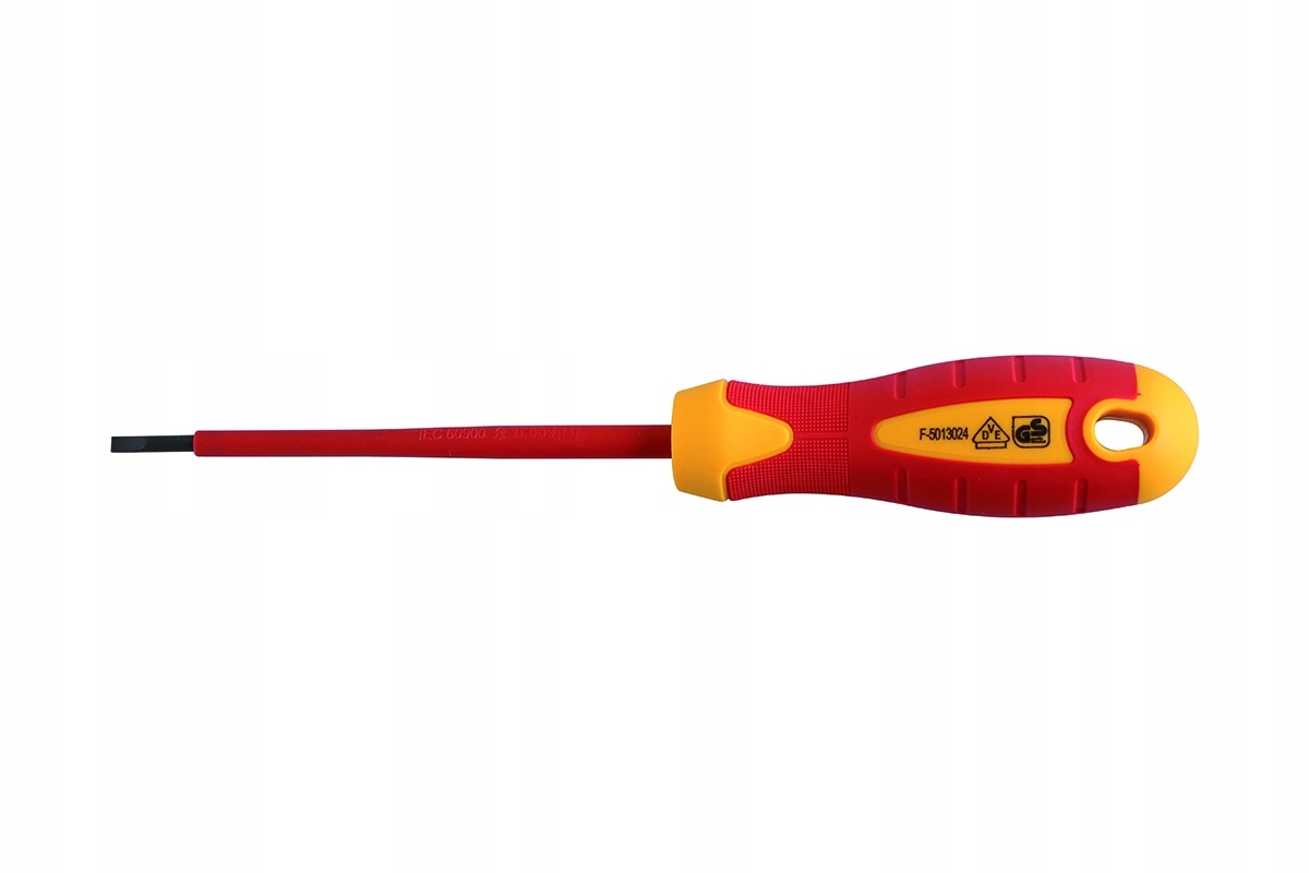 

Wkrętak płaski izolowany 4 x 100 mm, 1000V stal S2