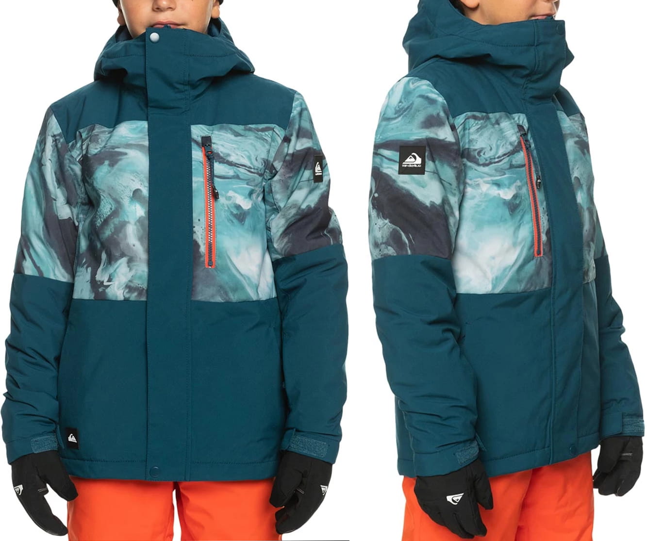 Quiksilver Kurtka Narciarksa Snowboardowa Dziecięca Dla Chłopca 10K XL 175