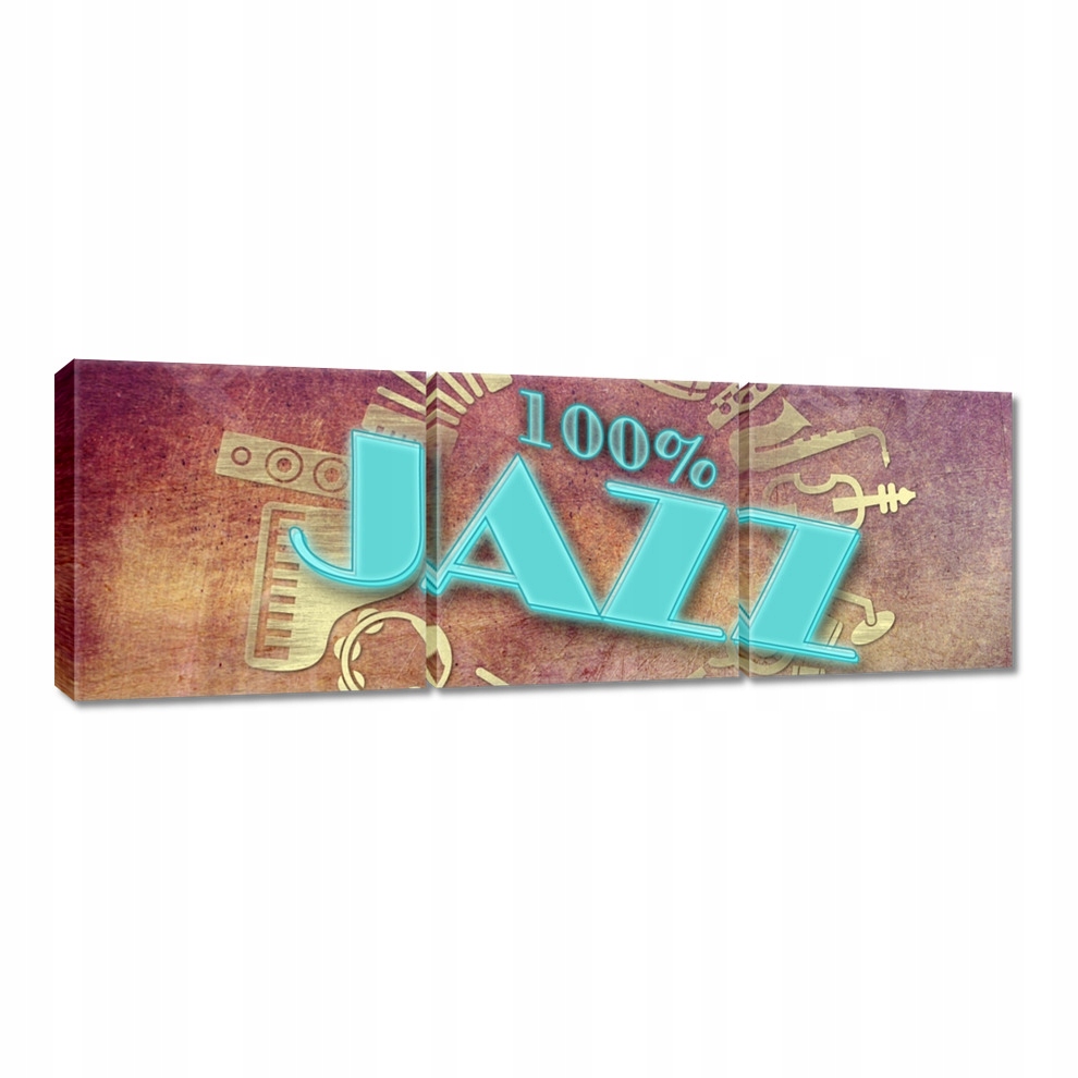 

Obrazy 60x20 100 procent Jazz