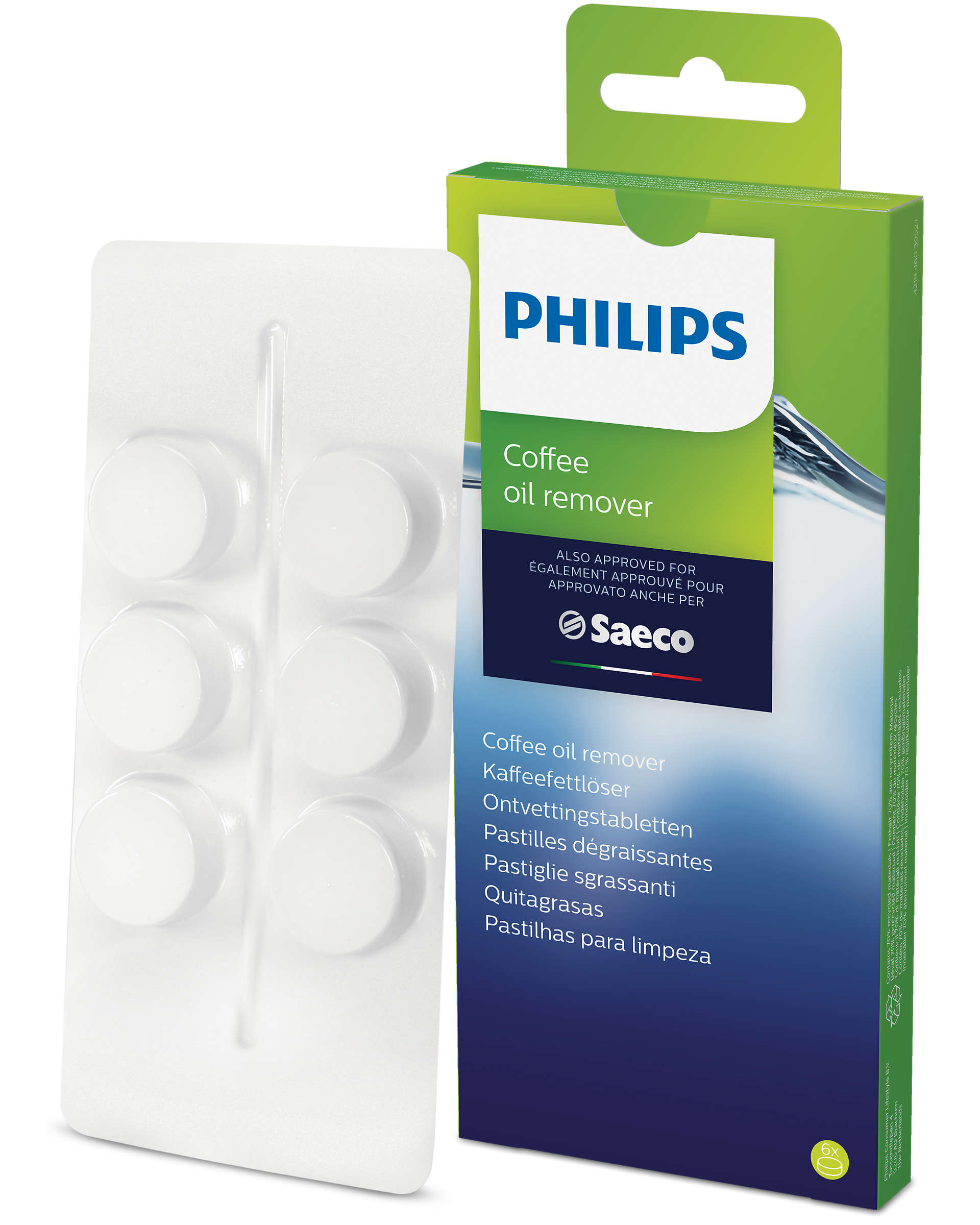 

6x Tabletki czyszczące ekspres CA6704/10 Saeco