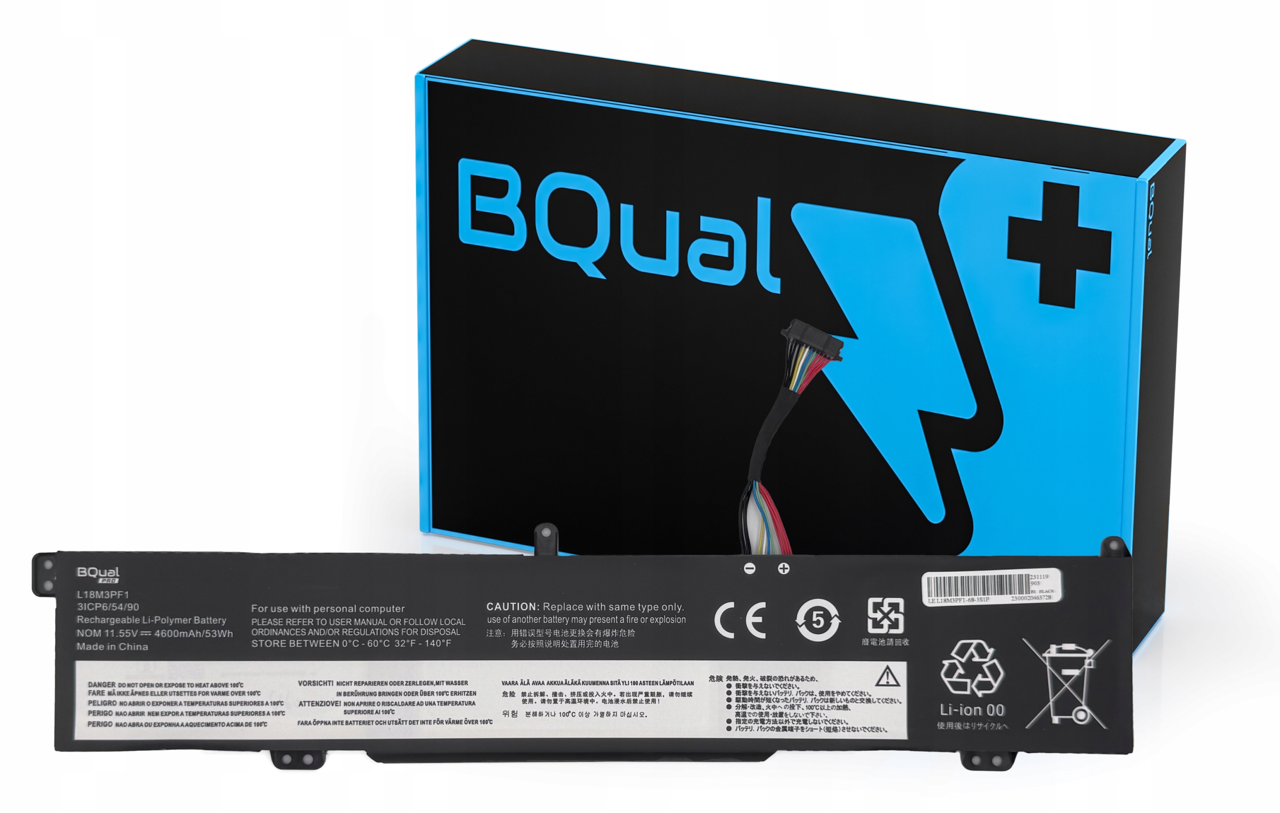 L18C3PF1 L18M3PF1 5B10T04975 Bateria do Lenovo IdeaPad L340-15IRH 17IRH