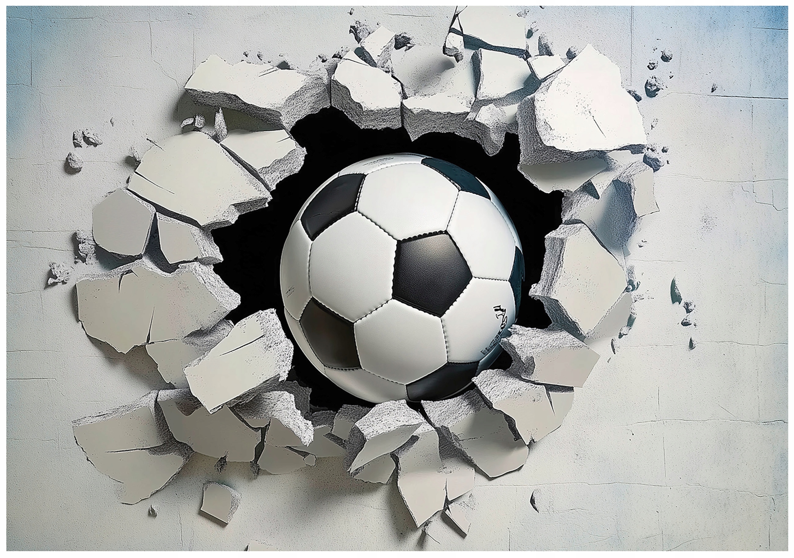 Fototapeta Na Flizelině Mládežnická 3D Míč Sport Tapeta Na Zeď 200x140