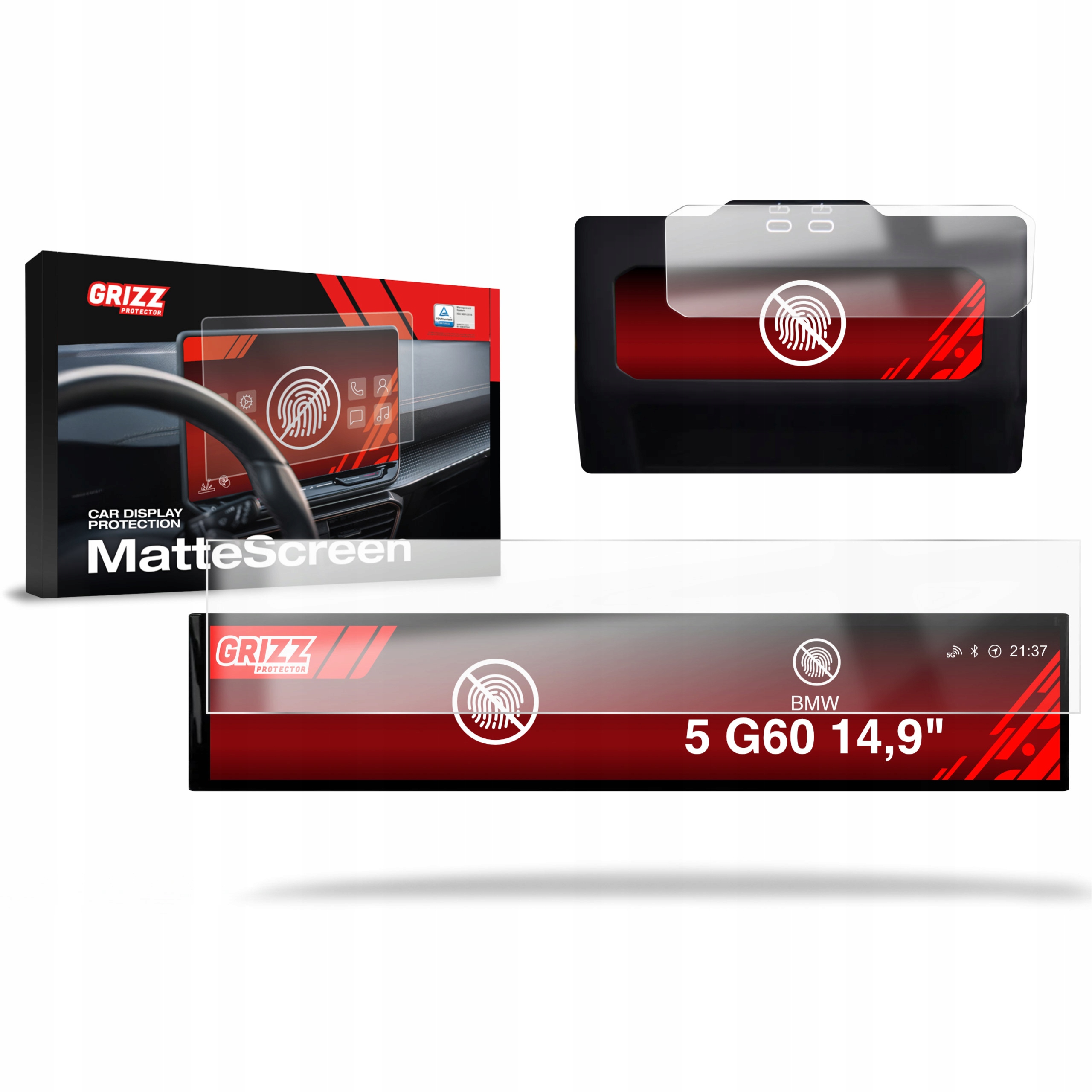 2w1 Folia Antyodciskowa do Bmw 5 G60 (2023-2024)