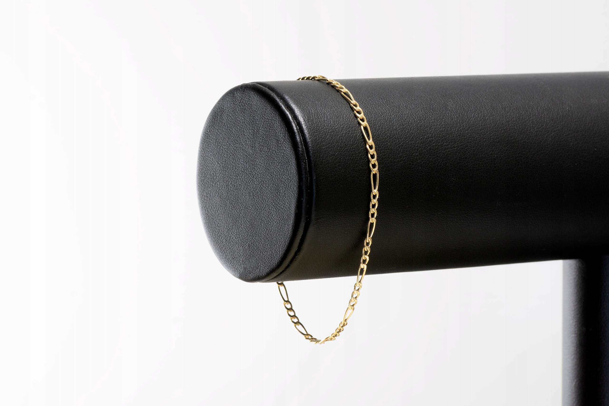 Zlatý Náramek Figaro 19 cm Ryzost 585