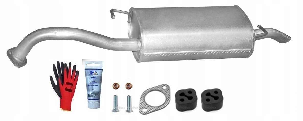 Kia Rio 1.3i 1.5i koncový tlumič+bonus