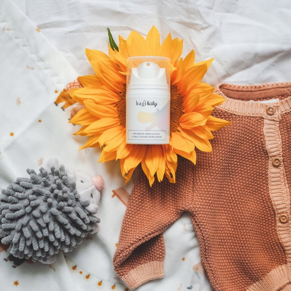 Hagi, BABY Naturalny krem do buzi i ciała z olejem morelowym, 50ml Marka Hagi