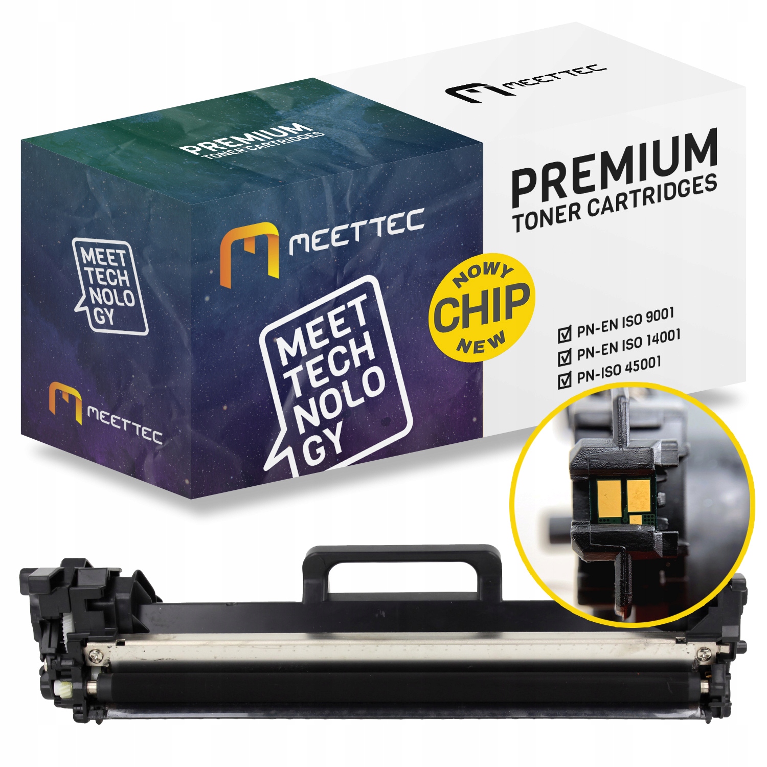 

Toner Nowy do LaserJet Pro M102 M130 CF217A Chip