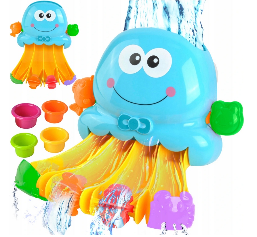 OŚMIORNICA DO KĄPIELI ZJEŻDŻALNIA 4 KUBECZKI