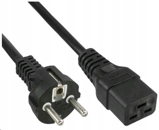 Kabel zasilający komputerowy PremiumCord 230 V 16 A 3 m złącze Iec 320 C19