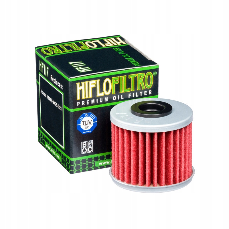 Filtr Oleju HifloFiltro HF117 HONDA SXS 1000 C MSX Z 125 NSS 750 Skrzynia