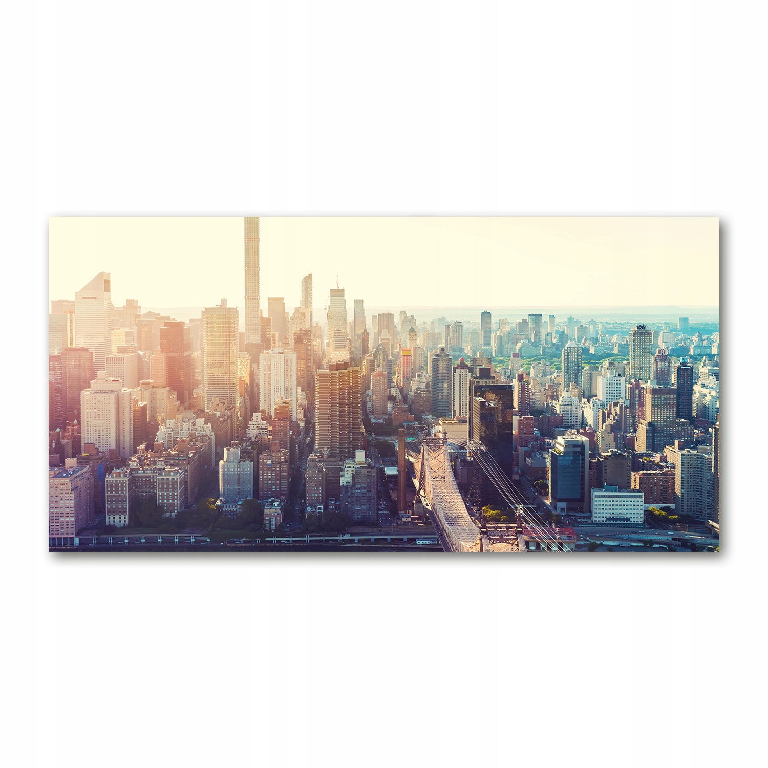

Foto-obraz akrylowy Nowy Jork lot ptaka 140x70 cm