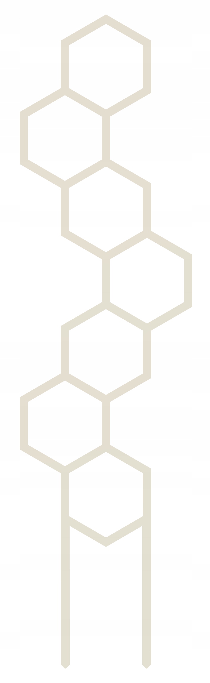PODPÓRKA KWIATÓW ROŚLIN PERGOLA MIÓD 37cm