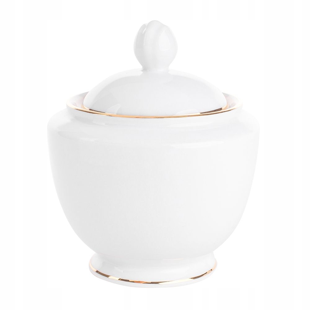 

Cukiernica Z Porcelany Cukierniczka Złota Linia