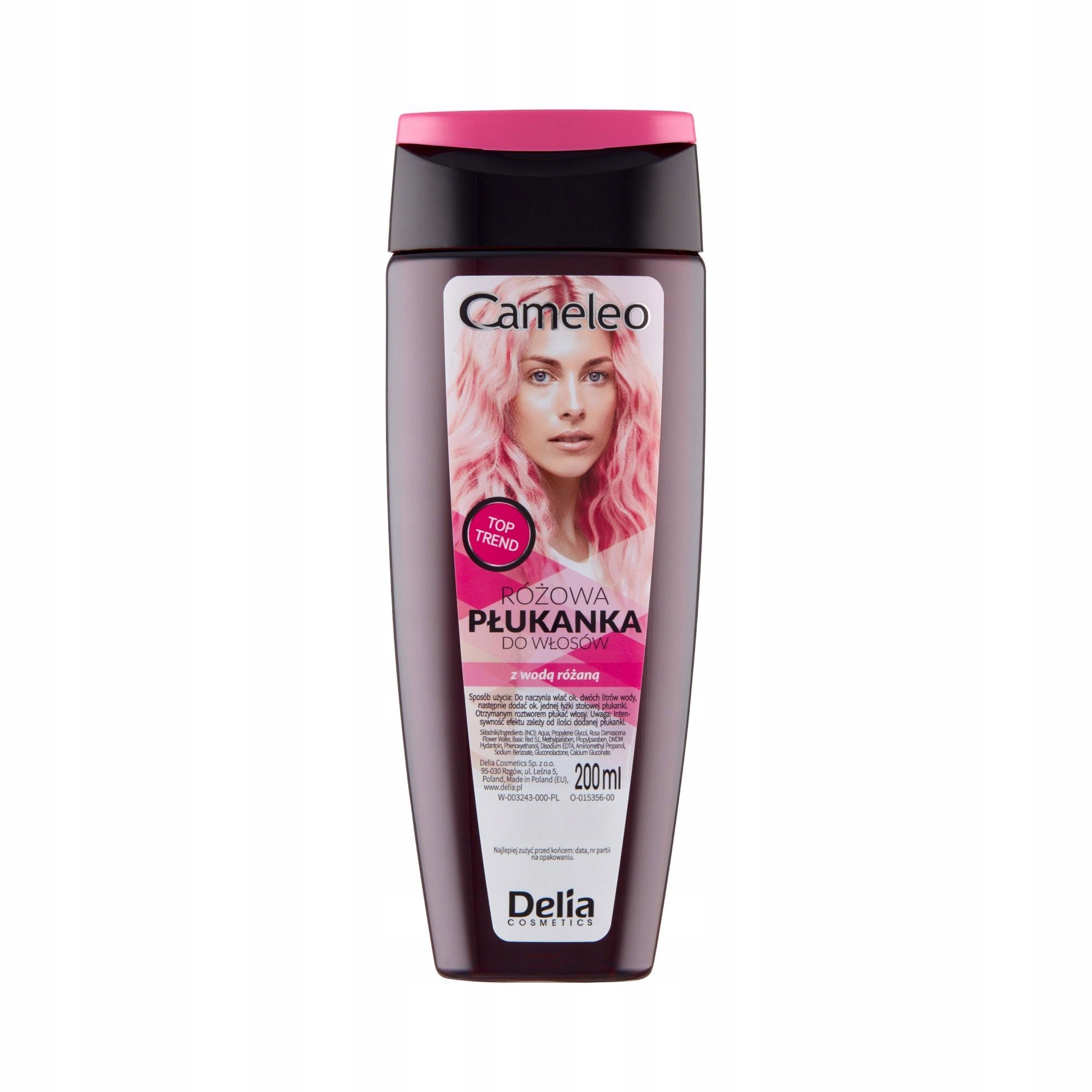 

Cameleo Płukanka Do Włosów 200ML Różowa