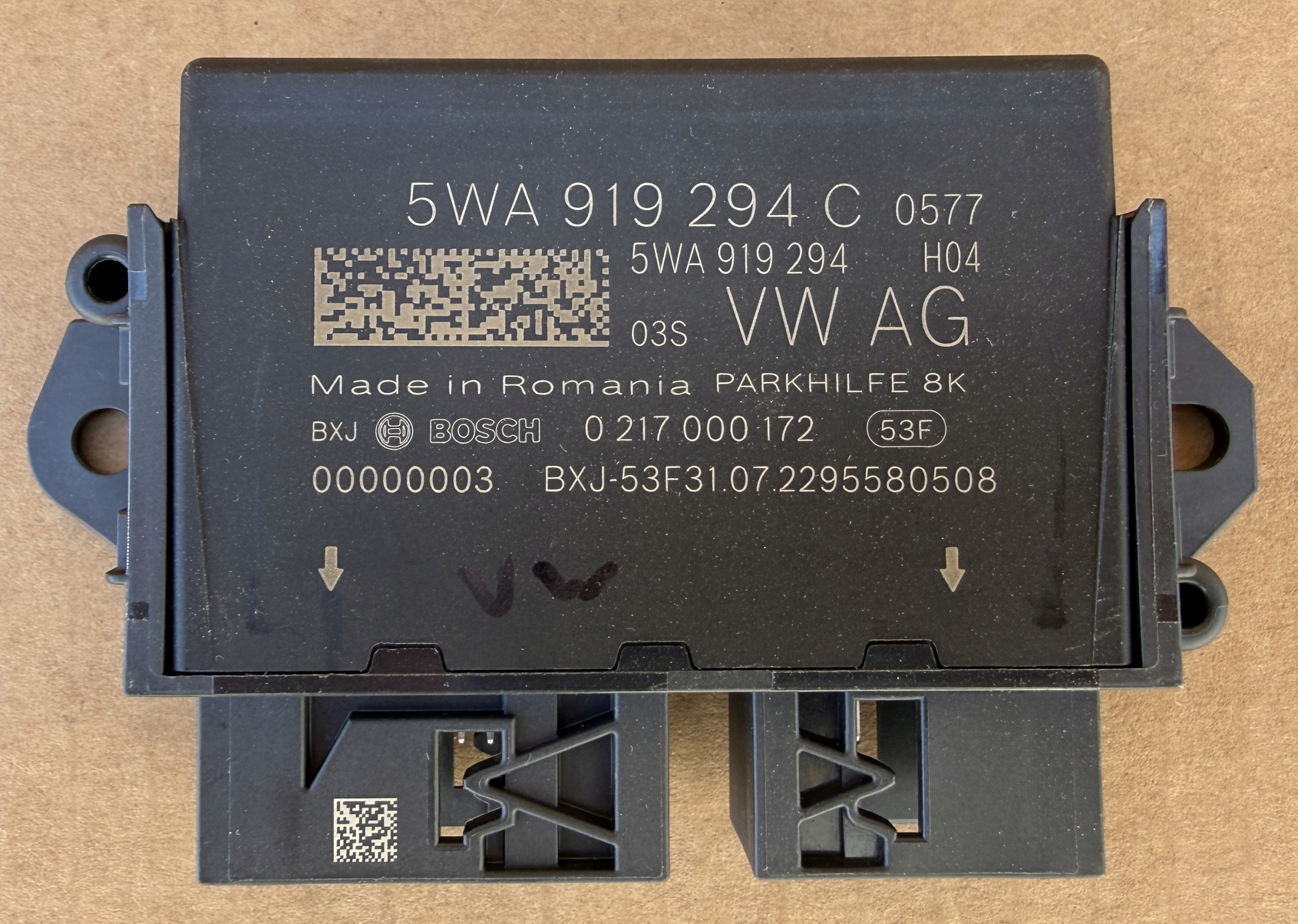 control unit module PDC VW AUDI 5WA919294C original as new