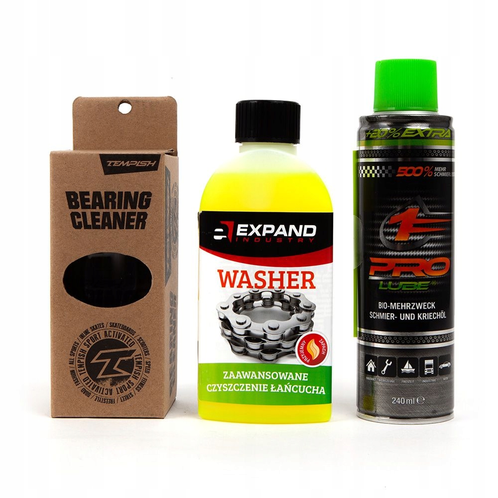 Zestaw do czyszczenia łożysk płyn i pojemnik olej ProLube 3w1 komplet Liczba sztuk 1 szt.