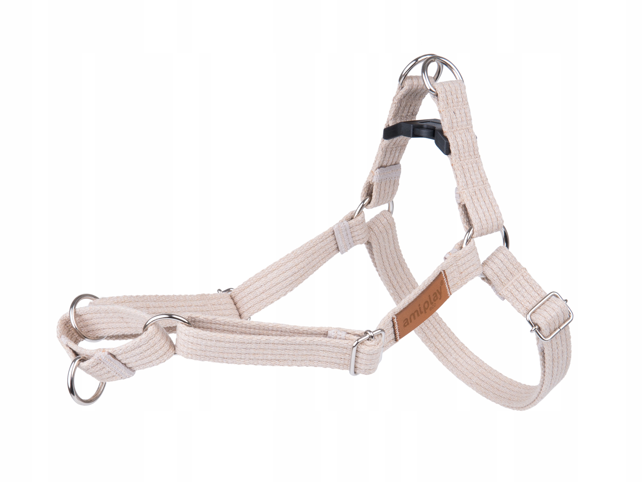 

Amiplay Szelki Regulowane Cotton Easy Go M Beż