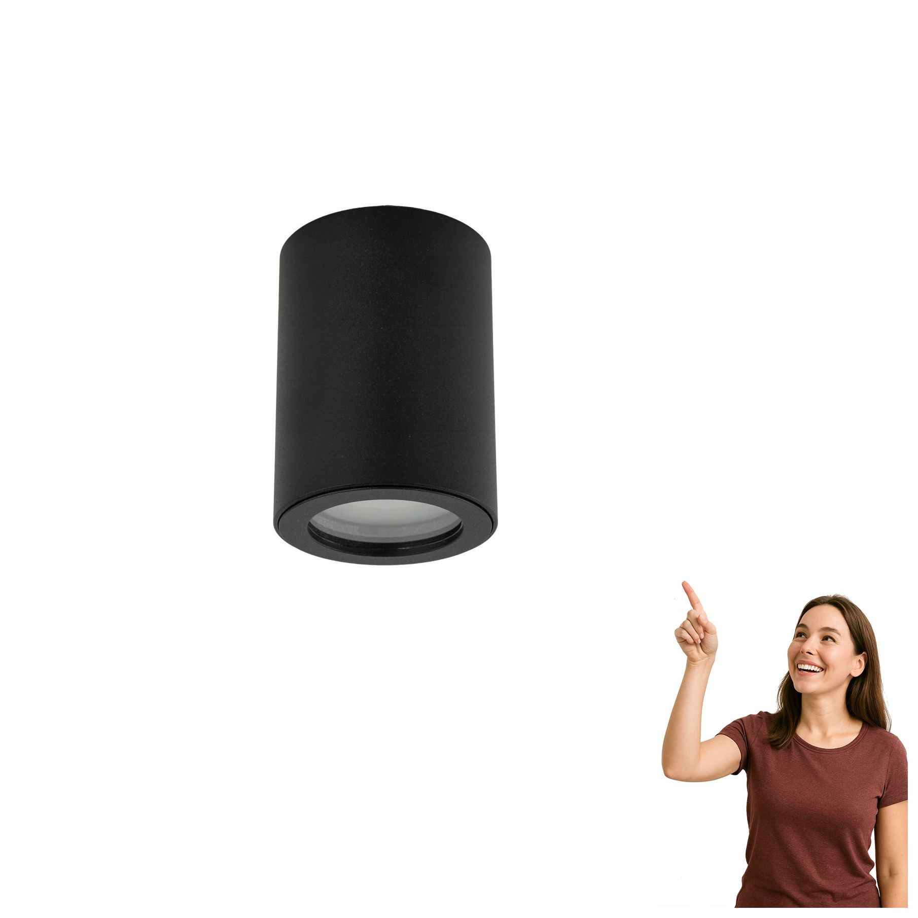 Venkovní nástěnné svítidlo IP44 Ligno Black 10933 Tk Lighting