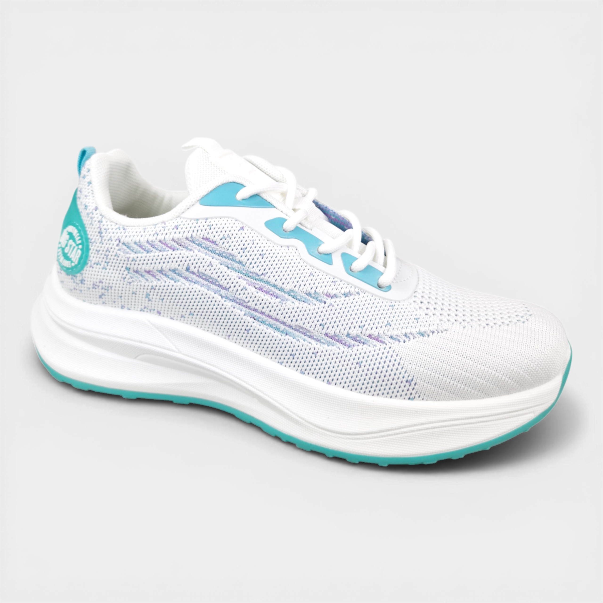 Buty Wiosenne Letnie Sportowe Damskie Big Star Sneakersy Białe RR274524 39