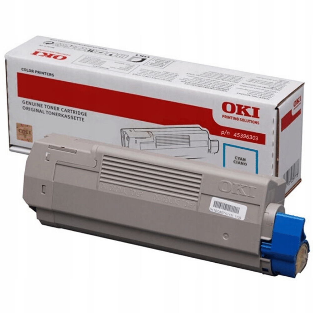 Toner Oki Toner-MC760/70/80 Azurový 6K 45396303 modrý (azurový)