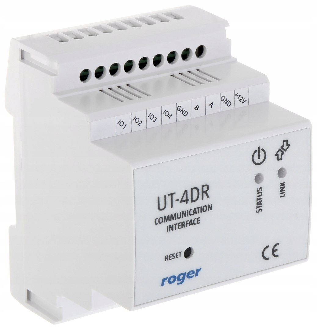 Rozhraní UT-4DR Roger RS485-Ethernet