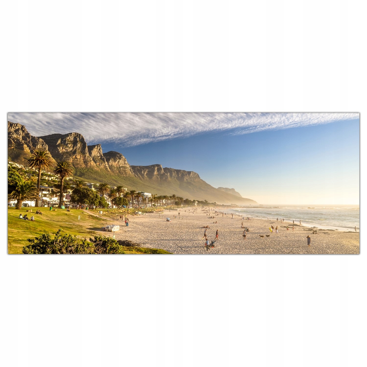 

Obraz na szkle Foto Zatoka Plaża Krajobraz 125x50