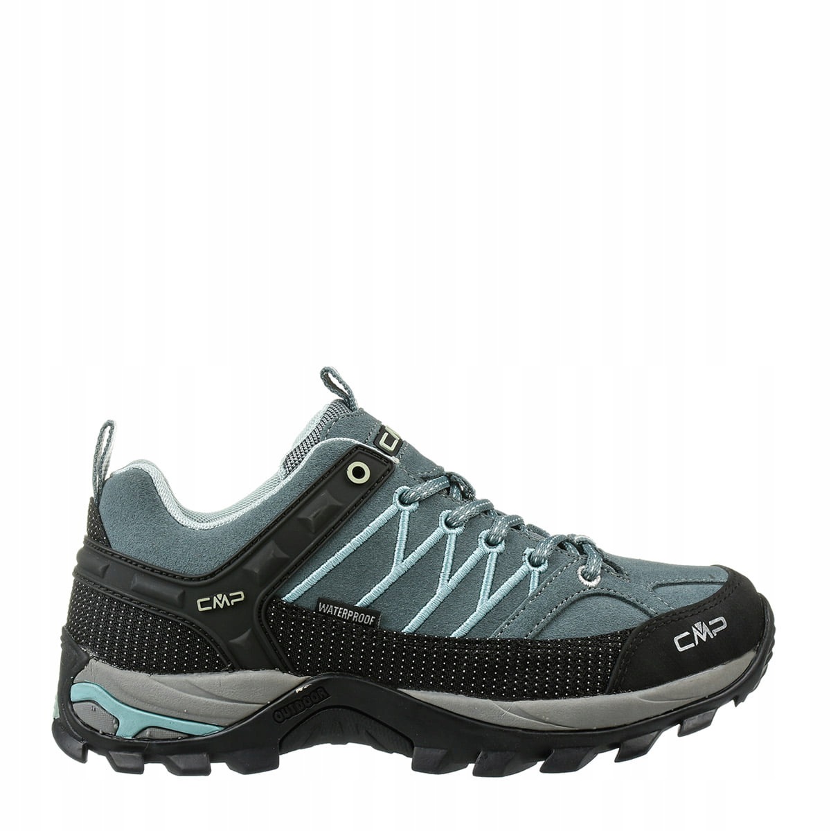 Buty trekkingowe damskie Cmp Rigel Low skóra wodoodporne niebieskie 36