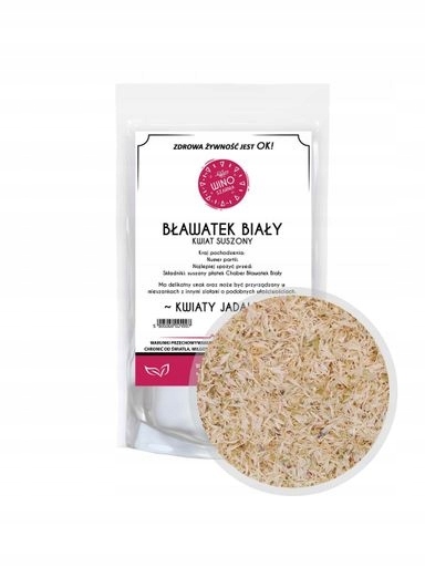 Levně 2 x Vinná tráva Sušené Plátky Chrpa Modrá Bílá 50 g Jedlé Květy