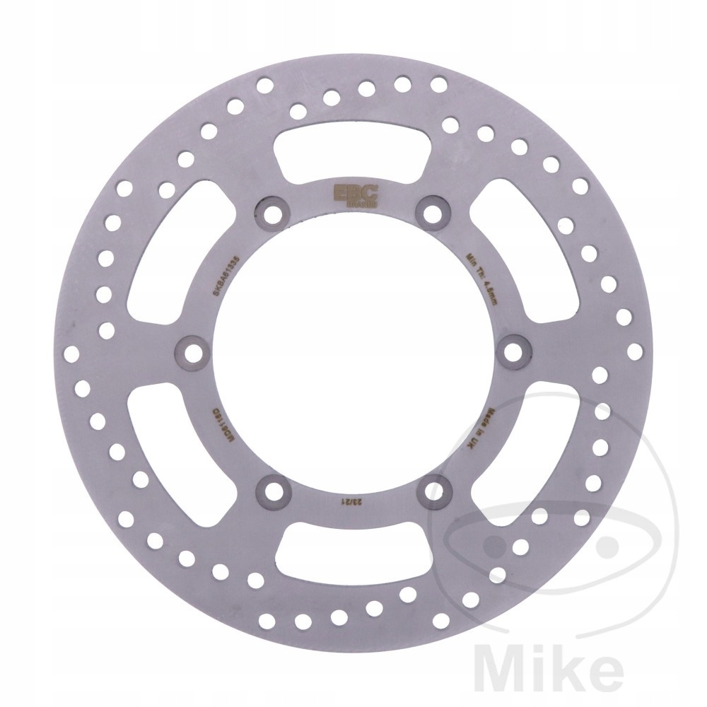 Brzdový kotúč predný Ebc MD6116D