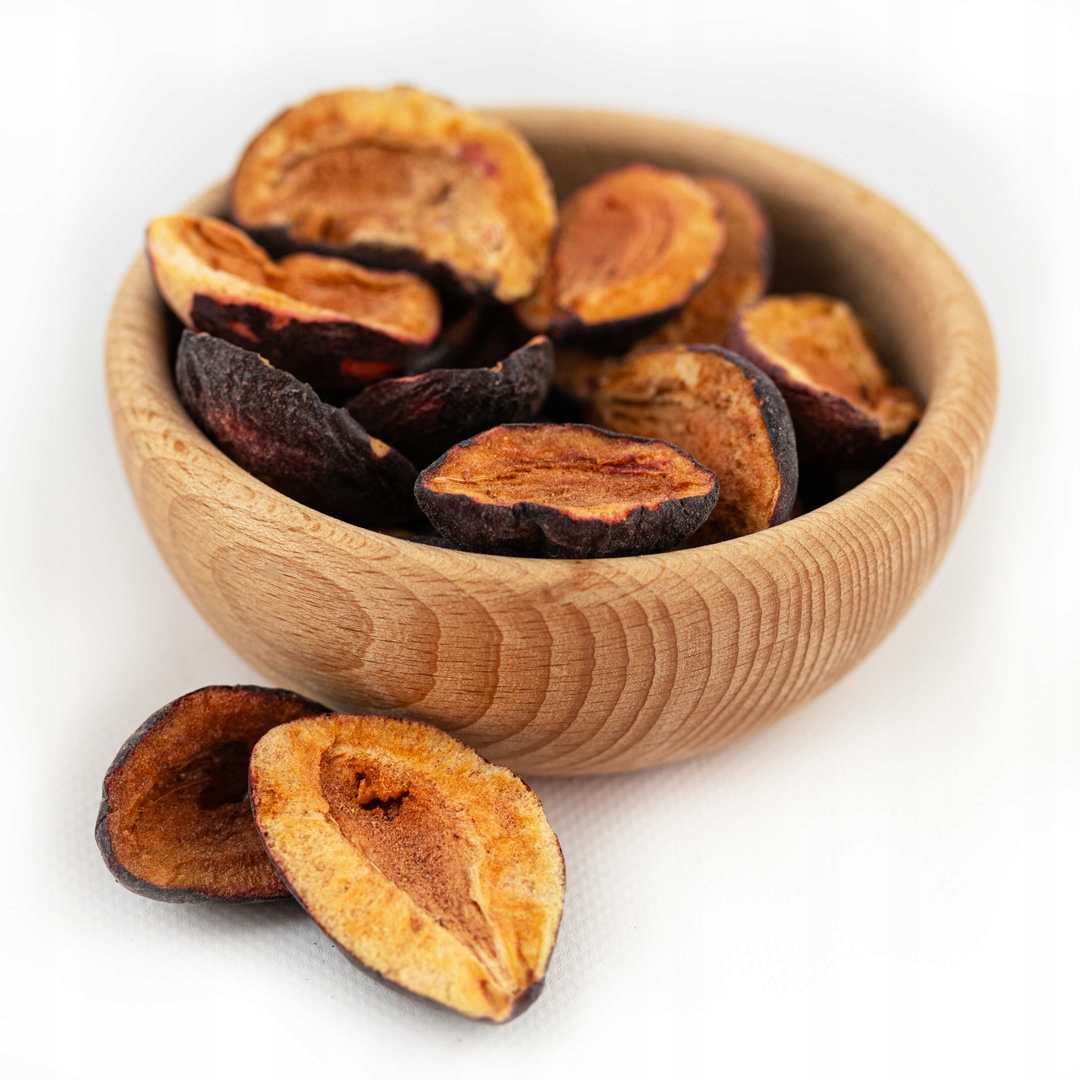 ŚLIWKA LIOFILIZOWANA100 g POŁÓWKA BEZ KONSERWANTÓW Marka inna marka