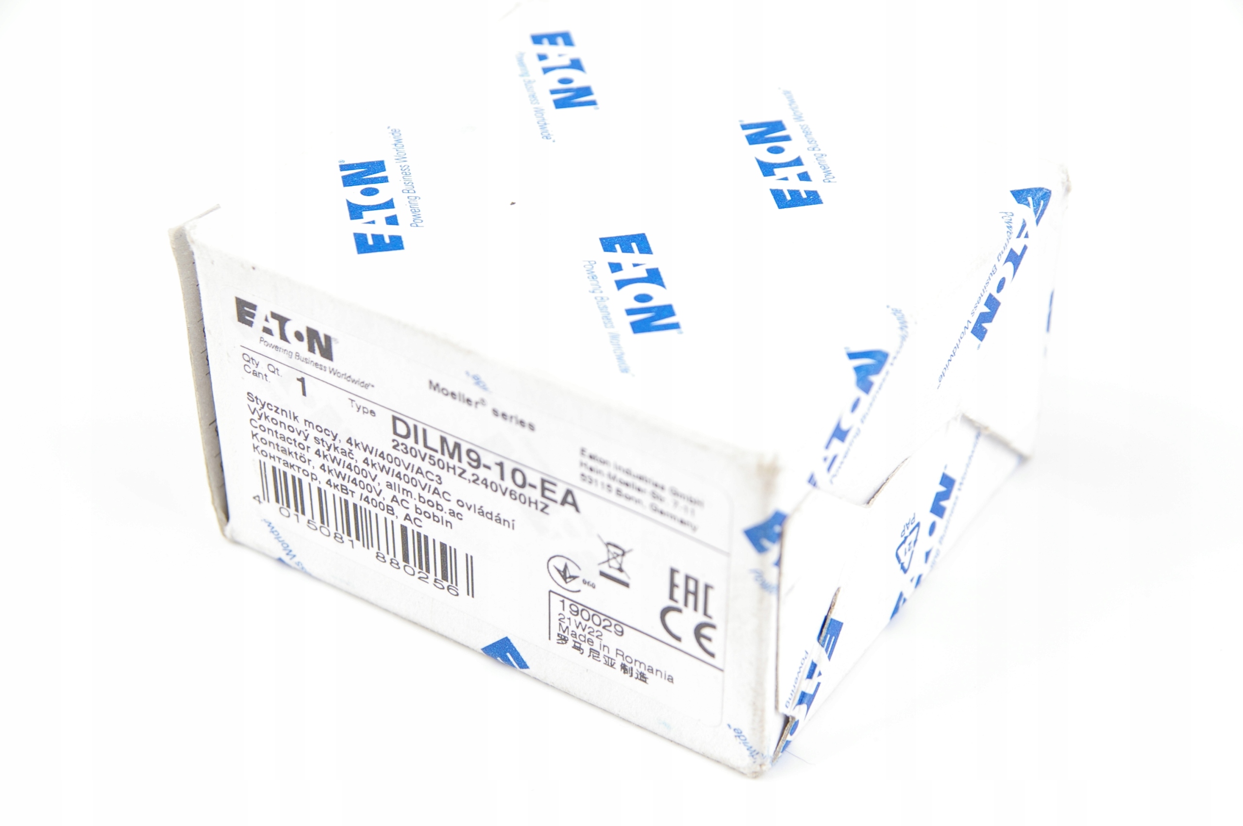 Stykač Eaton DILM9-10-EA