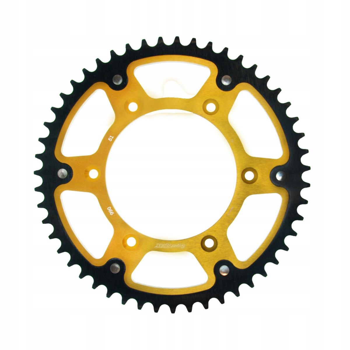 RST-990:51-GLD - Задняя звездочка 51 Supersprox RST 990 KTM злотый